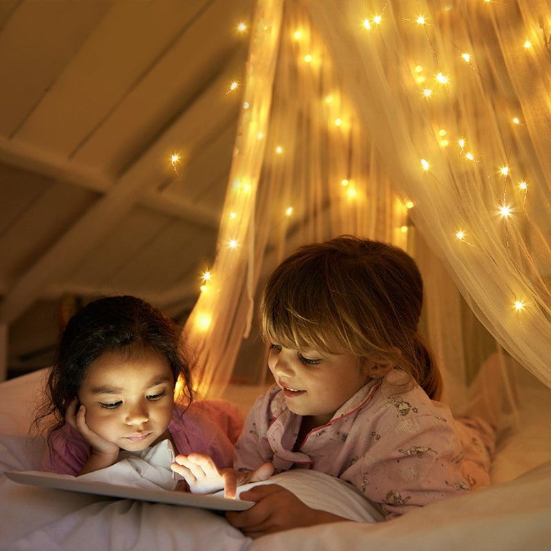 AMIR Upgraded Solar String Lights,78.6ft 240 LED Copper Wire Light, 8 Modes Starry Lights, Waterproof IP65 Fairy Christams Decorative Lights for Outdoor, Wedding, Homes, Party, Halloween (Warm White) - Image 4